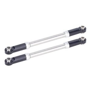 Traxxas Slash 4x4 Heavy Duty Steering Links Rod Aluminum Stainless Steel Upgrade Parts for RC Mud Bogging 4x4 Trucks