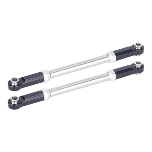 Traxxas Slash 4x4 Heavy Duty Steering Links Rod Aluminum Stainless Steel Upgrade Parts for RC Mud Bogging 4x4 Trucks