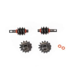 RCAWD SCX24 AX24 7 Speed Increase Worm Gear Set 13T 14T for Dodge Ram RC Body and Axial Bronco C10 Deadbolt Wrangler JLU CRC JT Gladiator Power Wagon 1 24 Front Rear Upgrades