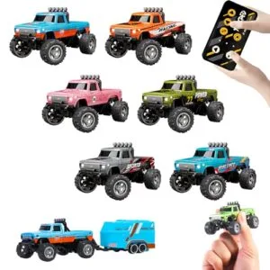 Xtra Speed RC 1/5 Scale Monster Truck 4WD High Speed Remote Control Car with 2.4Ghz Controller All Terrain Off Road Vehicle