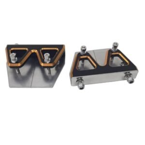 KingVal Replacement Metal Trim Tabs Trim Flaps Water Pressure Plates for Balance RC Parts Compatible with RC Boat