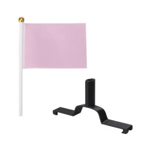 DJI Phantom Quadcopter with GoPro Mount Flag Mount Pink ABS Plastic Bracket for Custom Flags