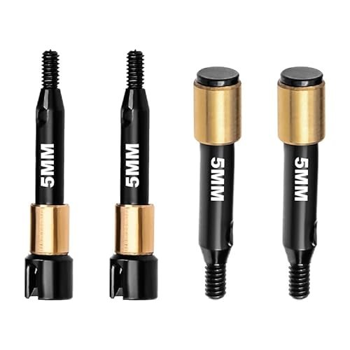 4140 Carbon Steel Drive Shafts for LOSI Stadium RC Trucks Micro B and Micro T 2WD Upgrades