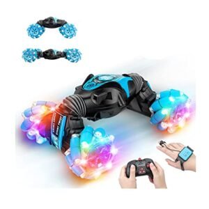 RC Stunt Car with Remote Control and Gesture Sensing for Kids 8 15 Years