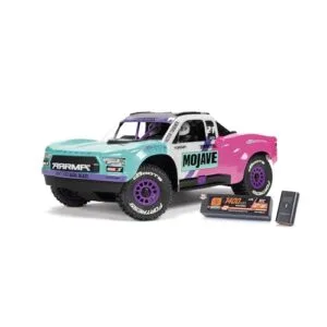 ARRMA RC Truck Mojave GROM 4X4 223S BLX BRUSHLESS Small Scale Desert Truck RTR with DSC Includes RC Monster Truck Battery Charger Teal ARA2304ST1
