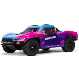 ARRMA RC Short Course Truck 1 10 SENTON 4X4 223S BLX Brushless Ready to Run with DSC Blue ARA4303V4T3