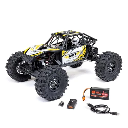 Axial UTB18 Capra 4WS 1 18th 4x4 RC Pulling Truck RTR Yellow AXI 1750T2