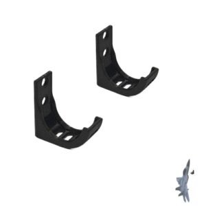 XINGBIRDS Wall Mount for Hot Wheels RC Car Plane Black Hanger for Wheels Up to 25mm