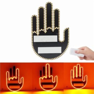 DABUDING Road Mate Hand LED Finger Lights with Remote Control for Enhanced Driving Safety