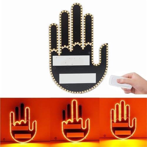 DABUDING Road Mate Hand LED Finger Lights with Remote Control for Enhanced Driving Safety