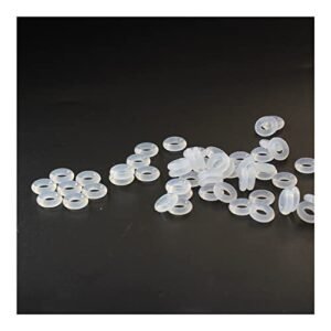 50pcs M2 M3 O Ring Rubber Washers for Vibration Damping Shock Absorption F3 F4 Flytower Flight Controller RC Drone Accessories M3 White 50PCS