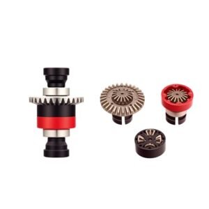 Mesimsple 2Pcs Front Rear Differential Kit for RC Crane 1/14 Arrma Granite Typhon Grom Diff Gear Upgrade