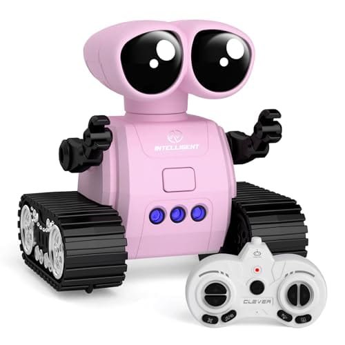 Smart Rechargeable Remote Control Robot with Walkie Talkies and Gesture Sensing for Kids Ages 3 8