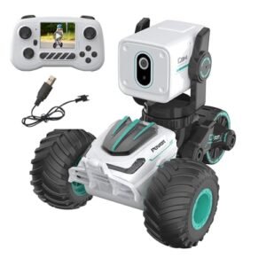 Utaxuper RC Snowblower Truck Remote Control Car with 720P Camera for Kids Outdoor Winter Fun