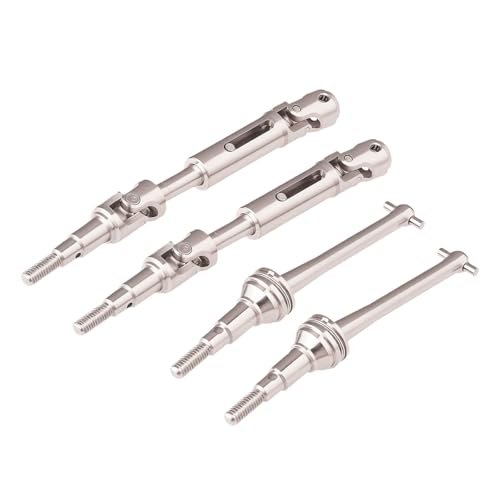 Mesimsple 4Pcs Steel CVD 14209 Drive Shaft 16410S for MJX Hyper GO 1/14 14209 14210 RC Car Upgrades