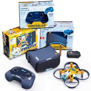 HISINGY Firefly FPV Drone Kit with RC Plane Altitude Record Feature for Kids and Beginners