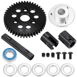 LSG 46T High Speed Differential Spur Gear Slipper Center Diff Spool Locker Set for Quasi Speed RC Arrma 1 7 6S Felony Infraction Limitless Mojave 1 8 Kraton Outcast Notorious Talion 6S BLX