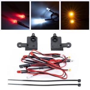 WEFEINO Resin RC Hydroplane Kits LED Light Upgrade for 1/18 Traxxas TRX4M F150 Crawler Car