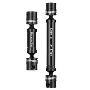 WEFEINO Steel 1144 Drive Shaft Upgrade Parts for Peashooter RC Plane 1/18 Traxxas TRX4M K10 F150 RC Crawler Car