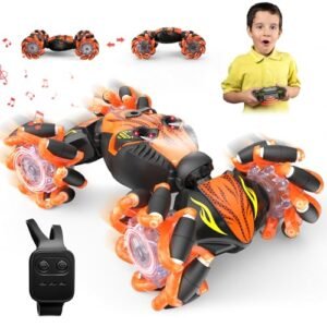 LOL Surprise Gesture Sensing RC Car with 4WD Mecanum Wheels Stunt Drift Toy for Kids