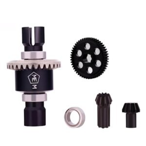 Mesimsple 45 Steel H16DR Gear Kit Differential Input Spur Gear for MJX Hyper Go RC Cars Does Nitro RC Fuel Go Bad