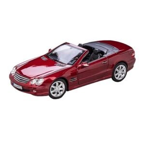 MZAMOXZ 1 18 for Benz Sl500 2003 R230 Static Die-Casting Car Model Metal Adult Collection Boy Toy Decoration Non-Remote App Controlled Toys