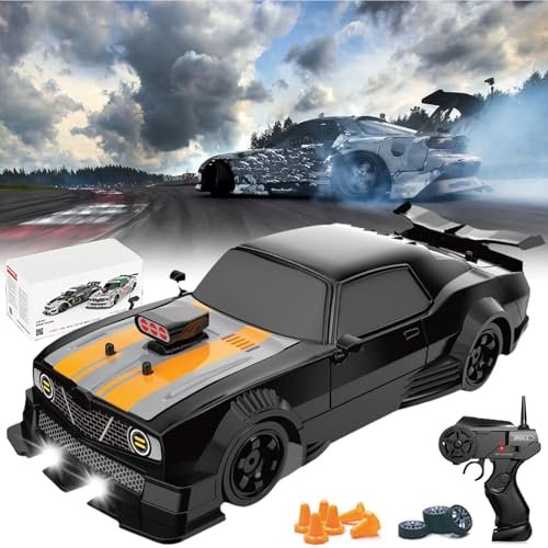 Drifty Boyz Vapor Slide Drift RC Car with RC Tail Lights 1/16 Scale 2.4GHZ 4WD High Speed Drift Car