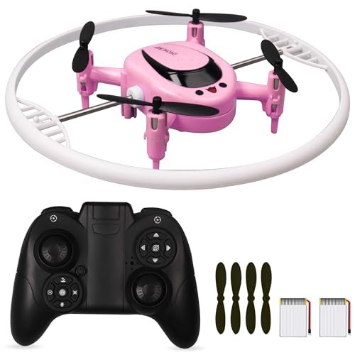 SkyRider Mini Drone with Cool RC Body Designs for Kids and Beginners Easy to Use Remote Control Drone with LED Lights 360 Flips