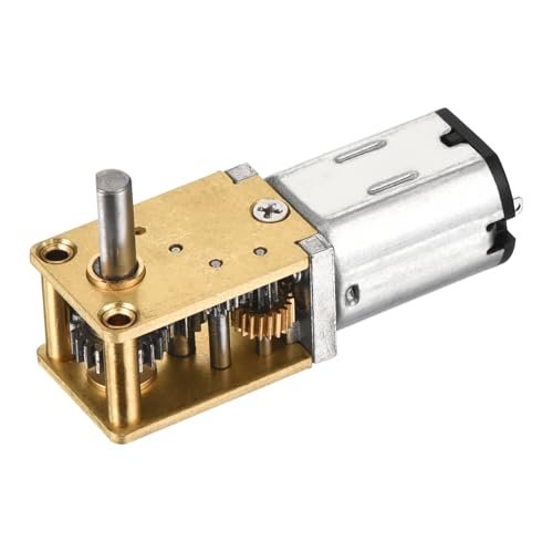 DMiotech 6V 34RPM Mini Metal Gearbox Motor for RC Rotary Engine Car DIY Toys and Robots