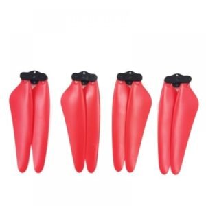 ZLL SG906 MAX SG906 Pro 2 SG906 PRO SG906 Replacement Propellers Compatible with Compatible RC Drone Quadcopter Accessory Spare Part(RED PROPELLER)