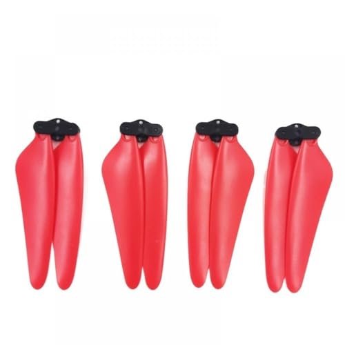 ZLL SG906 MAX SG906 Pro 2 SG906 PRO SG906 Replacement Propellers Compatible with Compatible RC Drone Quadcopter Accessory Spare Part(RED PROPELLER)