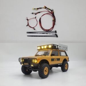 Palumma LED Light Set for FMS FCX24m 124 Scale Dirt Modified RC Car Bodies Upgrade Parts