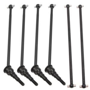 Steel Front Rear CVD Drive Shaft and Drive Shaft Dogbone Set for 1/10 Losi Tenacity TT Pro 4WD SCT DB Pro Lasernut U4 Replacement Parts LOS03028 LOS03027 LOS03019