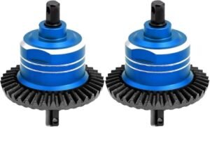 Traxxas Stampede 4x4 RC Truck 1/10 Front Rear Differential Upgrades 2PCS 45 Steel Differential Blue