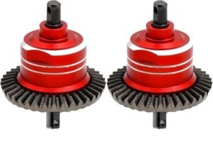 Traxxas 1/10 RC Front Differential Upgrade Kit 2PCS 45 Steel Differential for Slash Rustler Stampede Hoss 4x4 VXL Ford F150