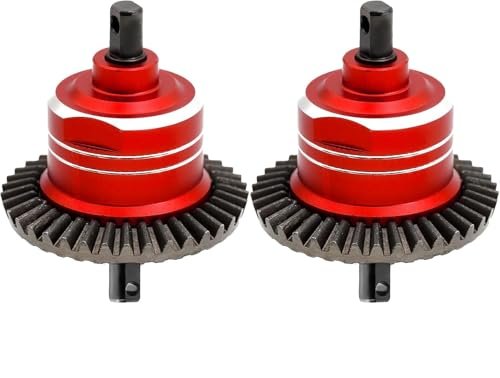 Traxxas 1/10 RC Front Differential Upgrade Kit 2PCS 45 Steel Differential for Slash Rustler Stampede Hoss 4x4 VXL Ford F150