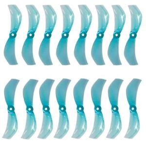 Gemfan 16Pcs 40mm 2 Blade Props 1610 Propeller for Freestyle RC Helicopter and Tinywhoop Drones Like Mobula 7 Blue 8CW 8CCW
