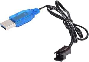 Coats RC 100 Tire Machine Compatible 3.7V Lipo Battery Charger Cable for USB Drones RC Toys and More