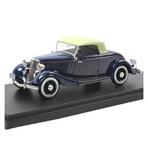 MZAMOXZ for Ford Model 40 Roadster 1933 1 43 Resin Classic Adult Car Model Souvenir Collection Non-Remote App Controlled Toys