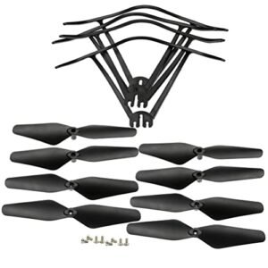 FOLD LS11 Drone Spare Parts HJ28 Foldable Quadcopter Propellers Protection Frame Arms Motor Gears TYPE0 GUARDS BLADES