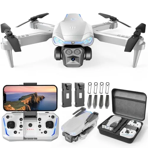 X shop RC Airplane HD Camera Drone with 1080P FPV Foldable Design for Kids Adults Beginners