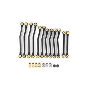 FEDCO Hobbyplus Arktos Metal Steering Links Upgrade for MAN 6x6 RC Truck 1/18 Scale Crawler