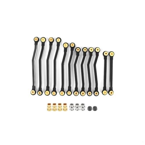 FEDCO Hobbyplus Arktos Metal Steering Links Upgrade for MAN 6x6 RC Truck 1/18 Scale Crawler