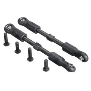 2pcs Steering Servo Link Rod EA1019 for JLB Racing Cheetah 11101 21101 J3 Speed 1/10 RC Car Upgrade Parts Spare Accessories