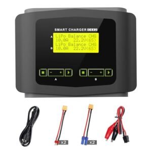 SkyHigh LiPo Battery Charger Dual 10A Fast Balance Charger for Large RC Planes Kits and Drones