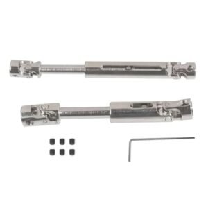 BOQEXSS RC Space Battleship Yamato Upgrade Parts 2pcs Metal Drive Shaft CVD Driveshaft for 1/10 Scale Remote Control Cars