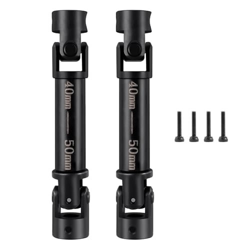 FMS Steel Center CVD Drive Shaft 40 50mm Upgrade for Smasher Destroyer RC Boat and 1/24 Scale Crawlers