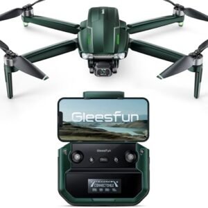 Gleesfun G11PRO 6K Drone with Camera for Adults FAA Number for RC Airplanes Compliant 4K30fps Video 3Axis Brushless Gimbal 70mins Flight Time