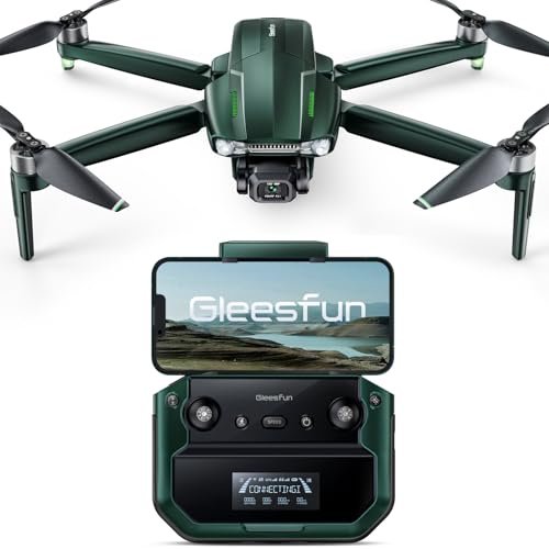 Gleesfun G11PRO 6K Drone with Camera for Adults FAA Number for RC Airplanes Compliant 4K30fps Video 3Axis Brushless Gimbal 70mins Flight Time