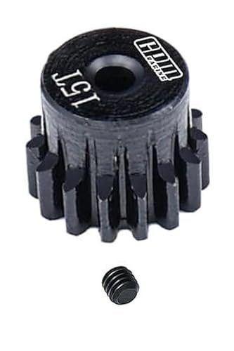 Electrix RC Circuit Stadium Truck 40Cr Steel Pinion Gear 15T 0.5M 2mm Shaft for LOSI Micro B and Micro T Upgrades